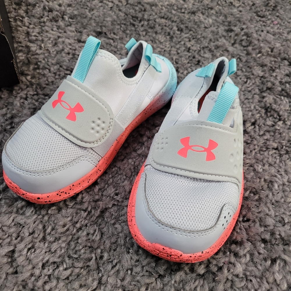 Brand new little ones size 10 Under Amour shoes